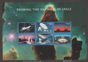U.S. Scott #3409 Probing the Vastness of Space Stamps - Mint NH Sheet