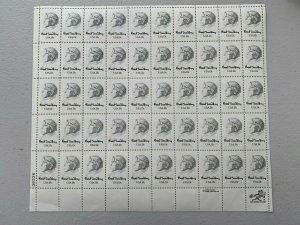 Scott #1731 CARL SANDBURG Sheet of 5O 13¢ Stamps MNH 1978