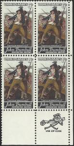 # 1361 MINT NEVER HINGED JOHN TRUMBULL