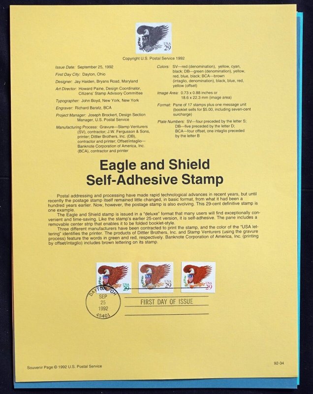 ZAYIX 45 Birds Themed USPS Souvenir Pages First Day Postmark VIDEO 051723SL06 