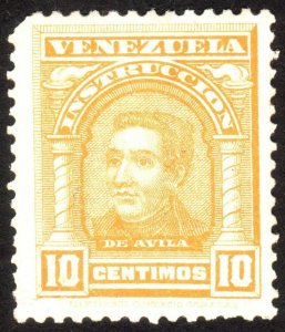 1911, Venezuela 10c, MH, Sc AR36