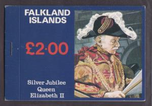 Falkland Islands # 254a, 255a & 246a, Complete Booklet, NH