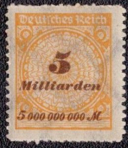 Germany 307 1923 MNH