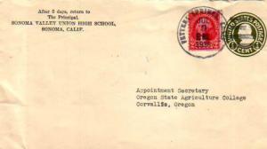 United States, California, Postal Stationery