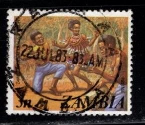 Zambia - #137 Zambian Dancers - Used