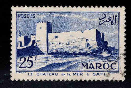 French Morocco Scott 323 Used 1955 stamp