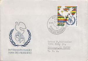 Germany D.D.R., First Day Cover, United Nations Related