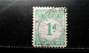  Gilbert & Ellice #J1 used e191.3223