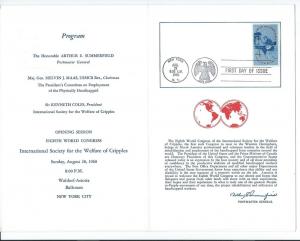 US 1155 Employ the Handicapped First Day Program