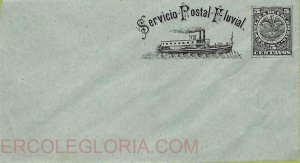 ad6212 - COLOMBIA - Postal History - STATIONERY COVER River Mail  H & G #  2