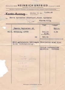 Germany  1948 Fussen Allg  chemicals wholesale Materials  letter R20972
