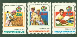 MOZANBIQUE 603-5 MNH BIN $1.05