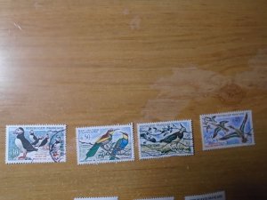 France  #  978-81  used  Birds