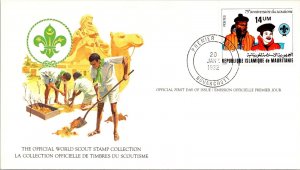 Mauritania 1982 FDC -  Official World Scout Stamp Collection - F43003