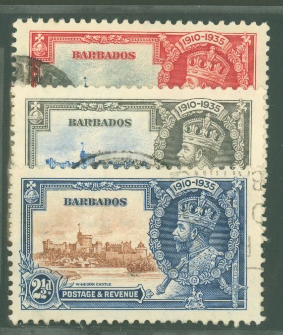 Barbados #186-188