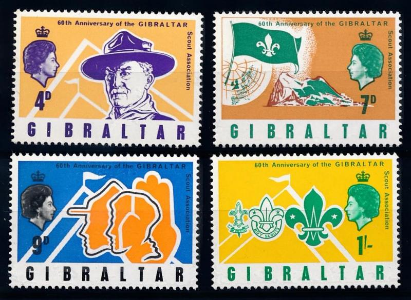 [66705] Gibraltar 1968 Scouting Jamboree Pfadfinder  MNH