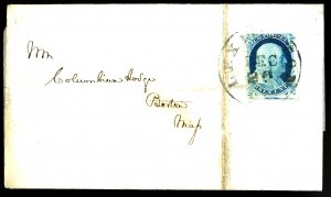 U.S. #9 USED ON COVER