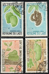 Laos Sc #174-177 Used