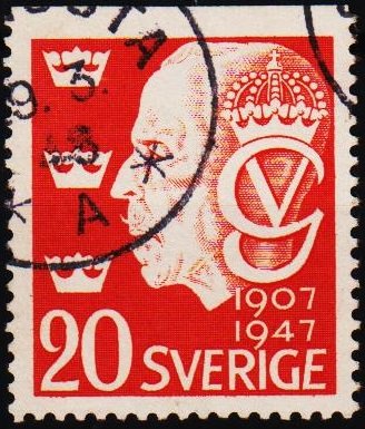 Sweden. 1947 20ore S.G.297 Fine Used