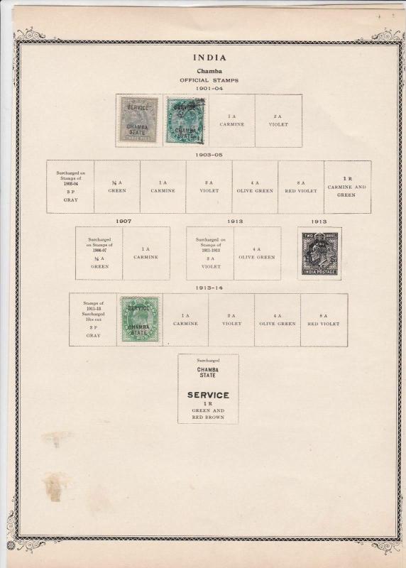 india stamps page ref 17023