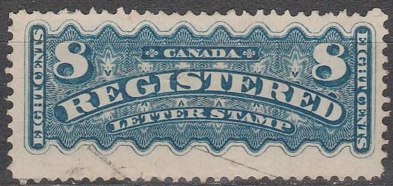 Canada #F3 F-VF Used  CV $350.00  (A7092)