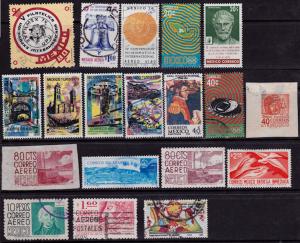 Mexico Lot of 19 Used