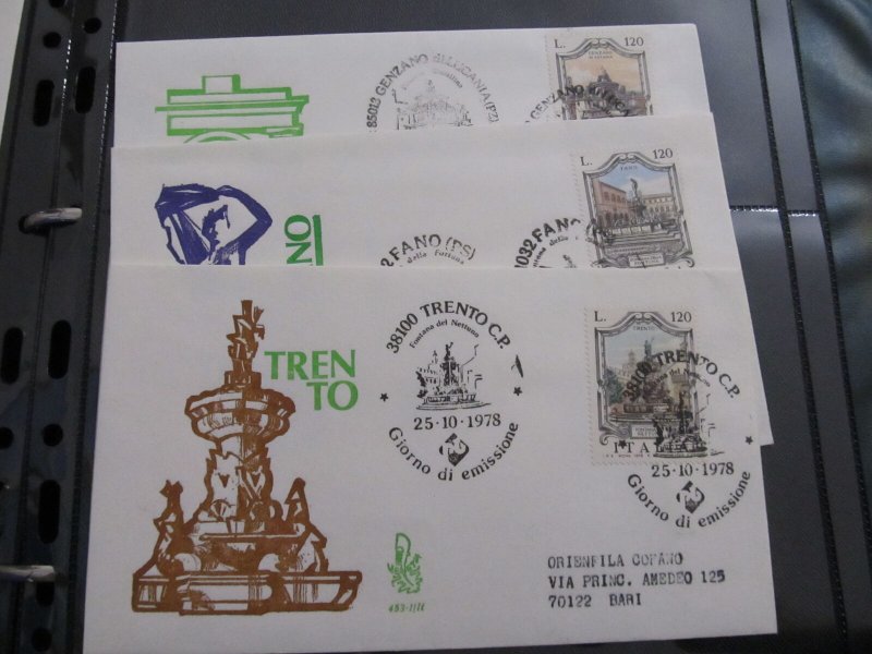 1978 Italy FDC LR121F48-