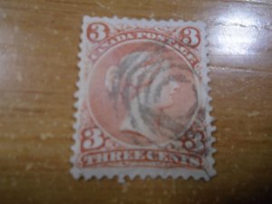 Canada  #  25  VF  used