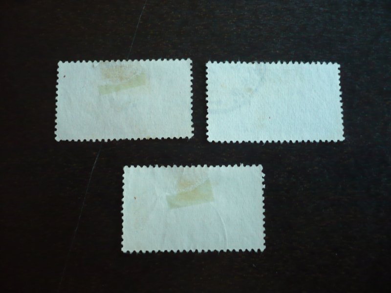 Stamps - Syria - Scott# C158-C159-C161 - Used Part Set of 3 Stamps