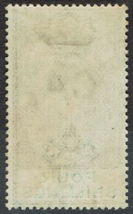 GIBRALTAR 1903 KEVII 4/- WMK CROWN CA 