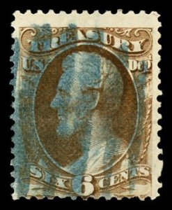 USA O75 Used (Aquamarine Cancel)