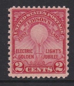 655 MNH Original Gum