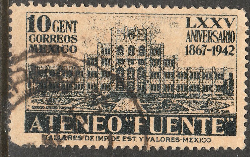 MEXICO 780, 10c Ateneo Fuente, 75th Anniv. Used. VF. (744)