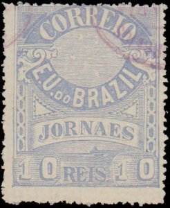 Brazil #P22, Incomplete Set, 1890-1893, Used