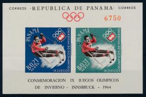 Panama 1963 MNH Stamps Souvenir Sheet Scott 447Gh Imperf Sport Olympic Games