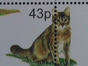 EASDALE-SCOTLAND STAMP -COLORFUL WORLD LOVELY CATS LARGE MNH FULL SHEET  VF