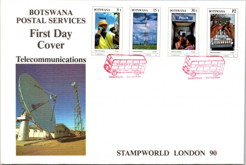 Botswana, Worldwide First Day Cover