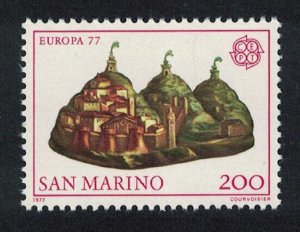 San Marino Europa Landscapes 200L 1977 MNH SG#1073