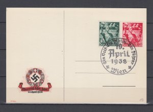 Third Reich Propaganda Postcard 1938