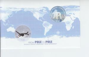 2014 Greenland Pole to Pole SS (Scott 679a) MNH