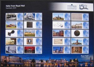 LS116 GB 2019 Stockholm Smiler sheet UNMOUNTED MINT