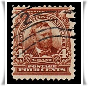 SC#303 4¢ Grant (1903) Used 