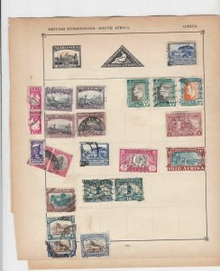 british possessions - south africa stamps page ref 17604