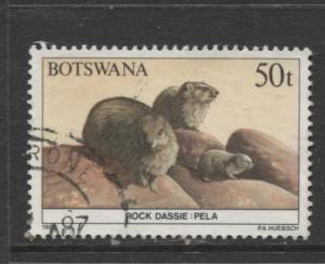 Botswana - Scott 419 - Wildlife Conservation -1987 - VFU - Single 50t Stamp