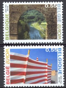 Belgium Sc# 2029-2030 MNH 2004 Europa