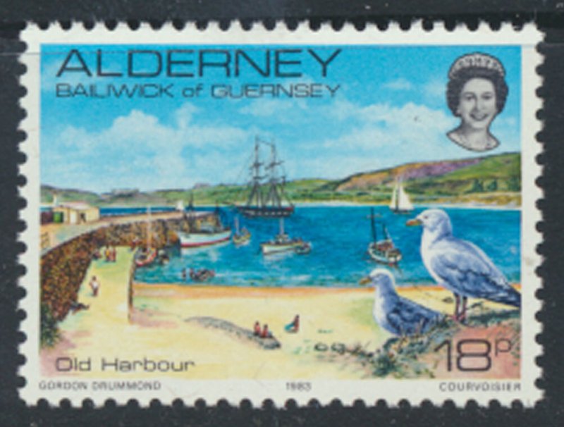 Alderney  SG A12  SC# 12 1983 Definitive  Harbour  MNH  see scan