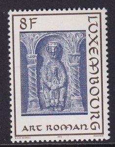 Luxembourg   #537 MNH 1974  architecture 8fr Rosport
