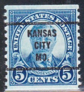 Precancel - Kansas City, MO PSS 602-63 - Bureau Issue