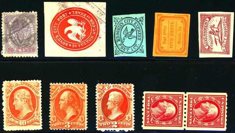 Interesting Group Of Stamps