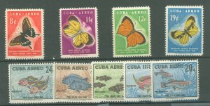 Cuba #C185-C191/E26-E27  Single (Complete Set)